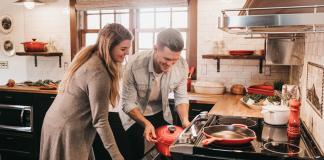 Losos v zeliščni posteljici